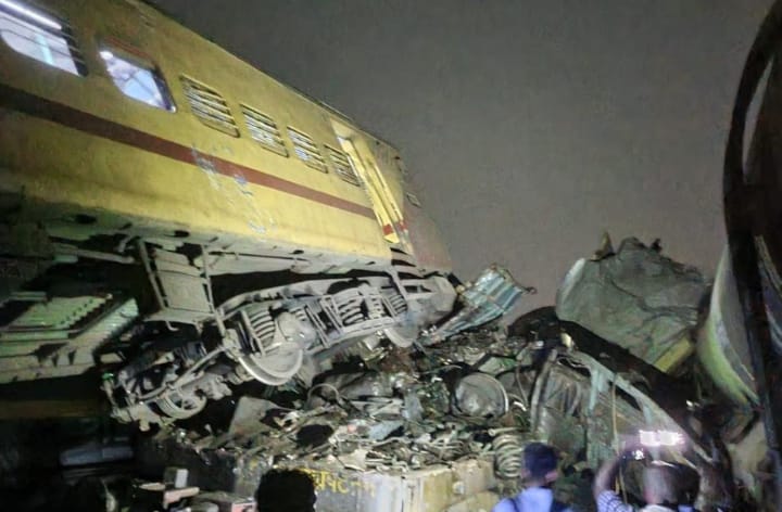 At least 13 dead and over 50 injured in Andra train crash, ‘human error’ cited as a possible cause of the accident
